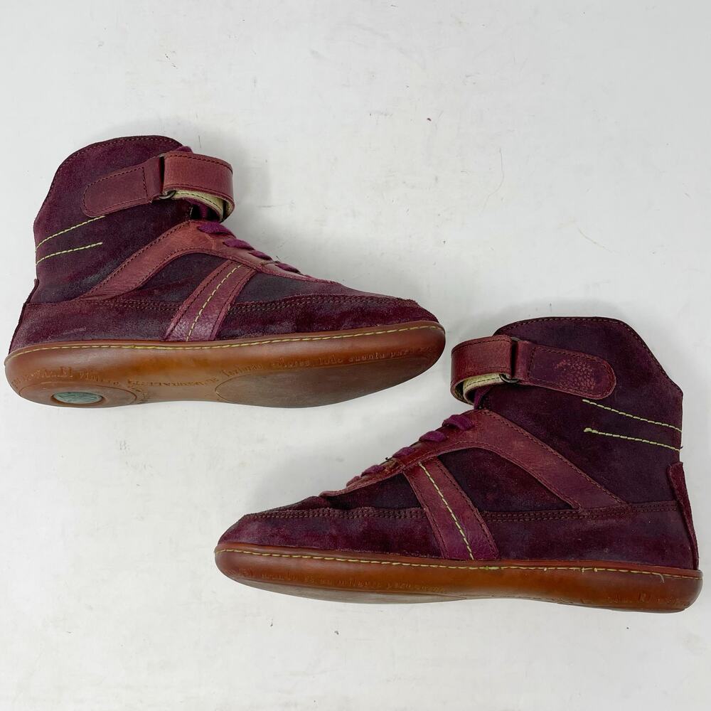 El Naturalista Purple Suede High Top Sneakers EU 37 US 7 - Picture 11 of 11